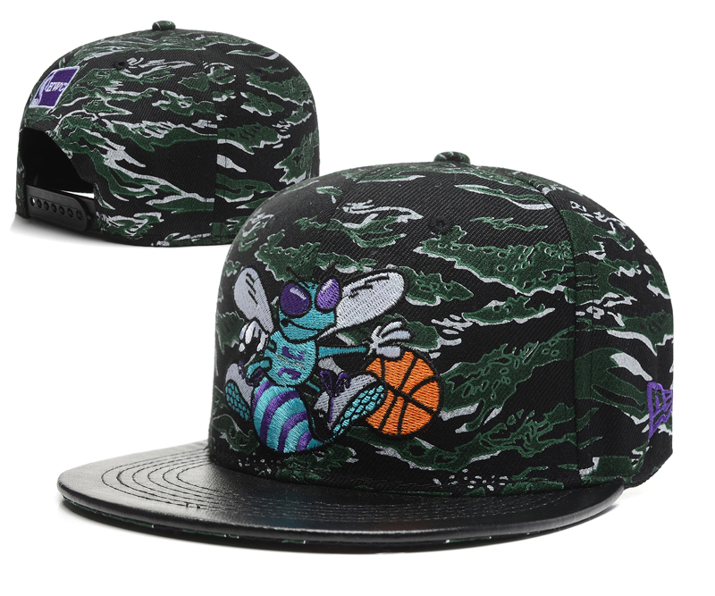 NBA New Orleans Hornets NE Snapback Hat #64